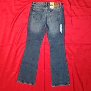 Women's Lee 31x32 Boot Cut Blue Jeans New With Tags